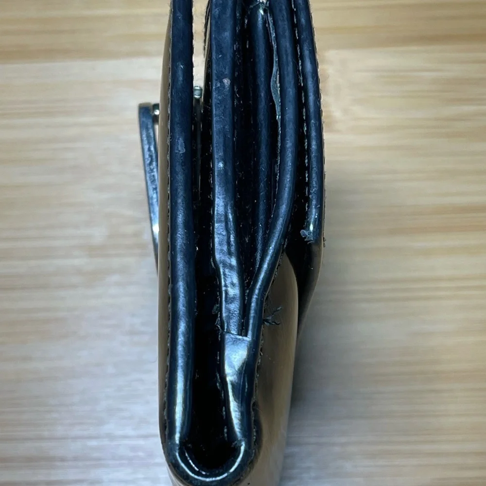 Gucci Black Patent Leather wallet